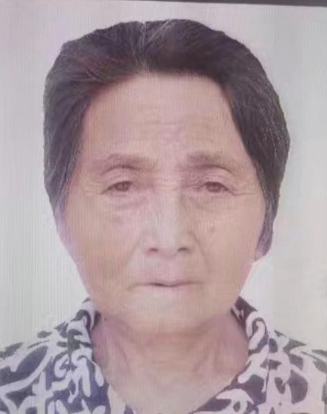 走失者照片 孝感急寻！八旬老太失联数日，穿红色...