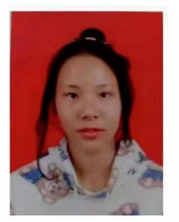 走失者照片 赣州急寻：15岁女孩失联，高1米5...