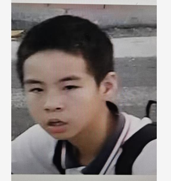 走失者照片 泉州石狮急寻：15岁男孩失联，高约...