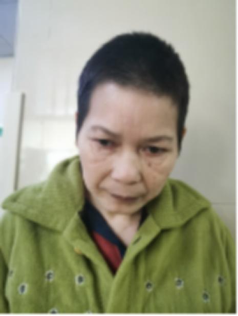 走失者照片 桂林寻亲：六旬老太被救助多年，穿黑...