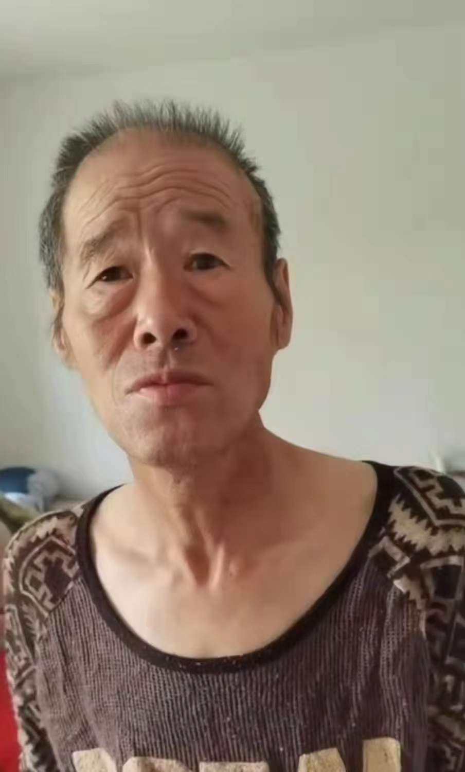 走失者照片 保定高碑店寻亲：五旬男子被救助，自...