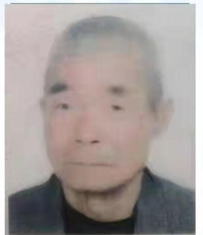 走失者照片 急寻！周口八旬老人走失，高1米7