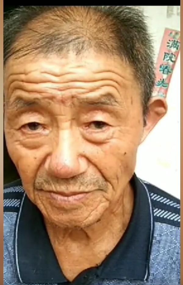 走失者照片 驻马店急寻：七旬老人走失，穿黑色棉...