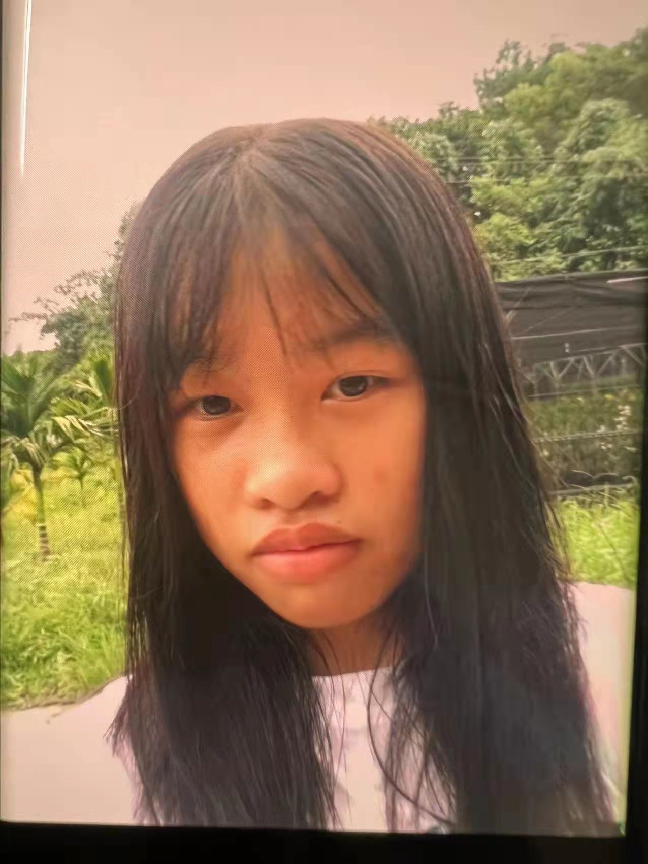 走失者照片 孩子你在哪儿？海南白沙县15岁女孩...