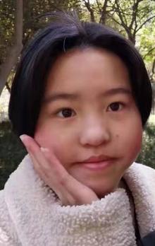 走失者照片 西安急寻：14岁女孩失联多日，穿蓝...