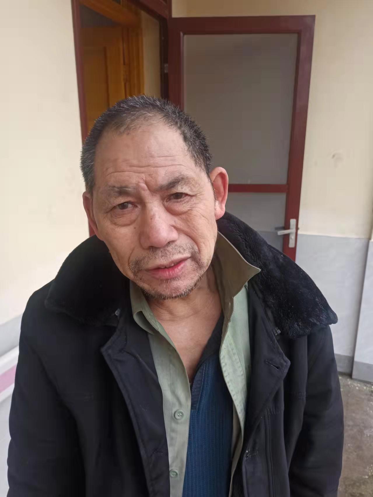 走失者照片 寻亲：六旬老人在六安被救助，疑似湖...