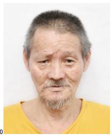 走失者照片 汕头寻亲：五旬男子被救助多年，穿紫...