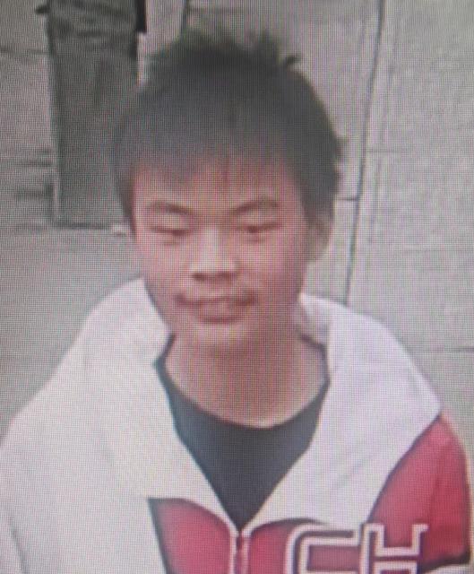 走失者照片 晋中急寻！14岁男孩失联数日，穿黑...
