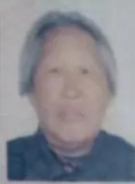 走失者照片 洛阳市寻人：八旬老太走失，穿红色格...