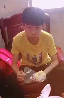 走失者照片 咸宁赤壁急寻：13岁男孩留信后离家...
