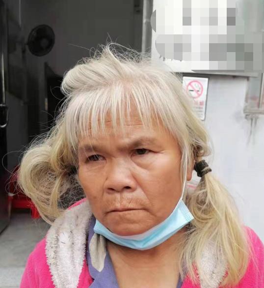 走失者照片 玉林寻亲：北流六旬老太被救助，白发...