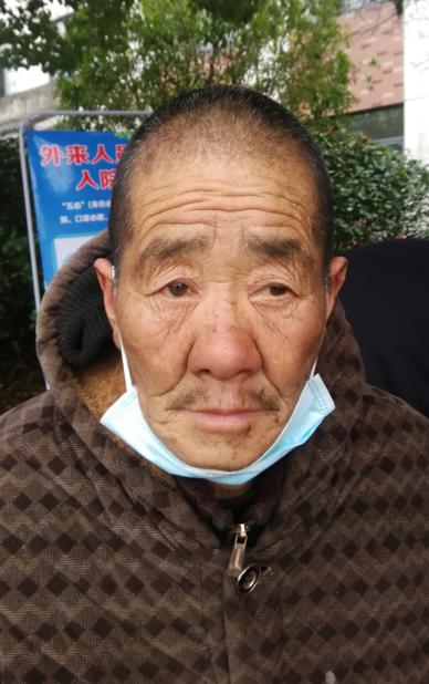 走失者照片 马鞍山寻亲：六旬老人被救助，自述叫...
