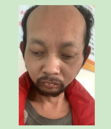 走失者照片 六安市救助站：中年男子被救助，穿红...