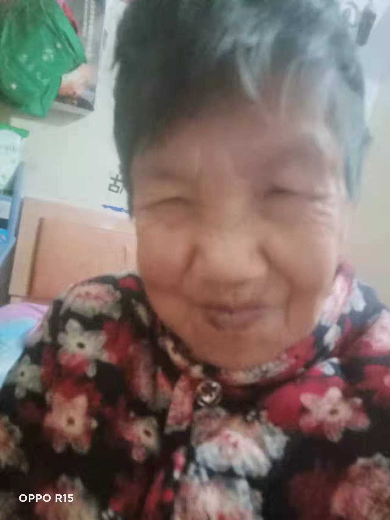 走失者照片 南阳急寻：七旬老太走失，穿军绿色长...