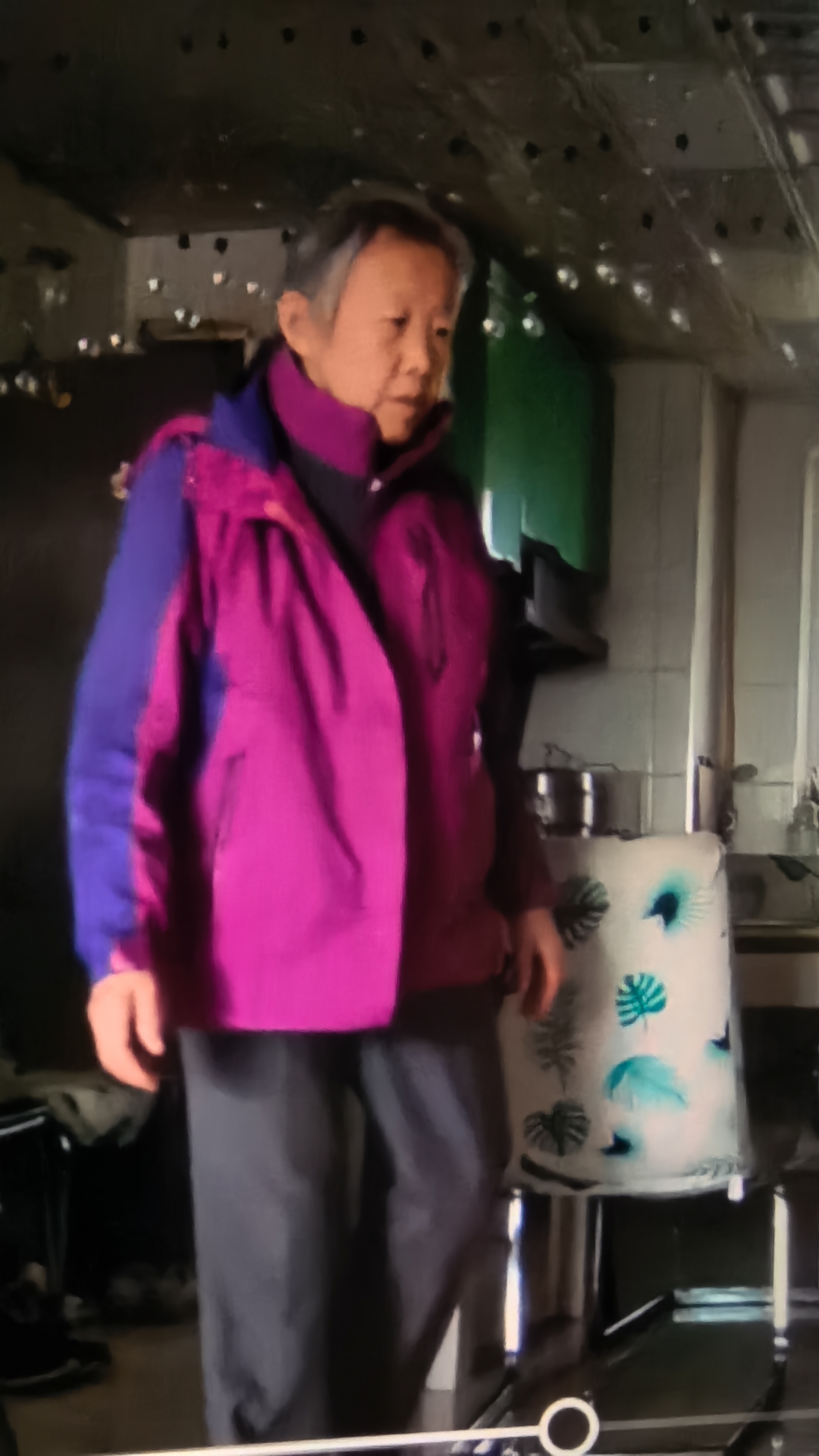 走失者照片 长春市寻人：六旬老太走失，穿紫红色...