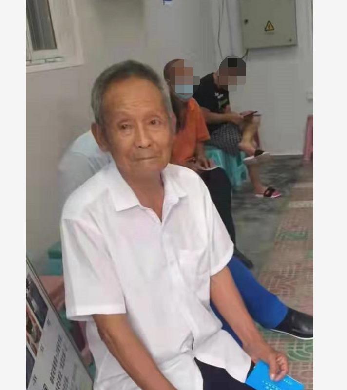 走失者照片 台州急寻：九旬老人走失，穿黑色外套...