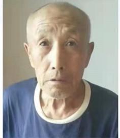 走失者照片 大连急寻：八旬老人走失，患轻微小脑...