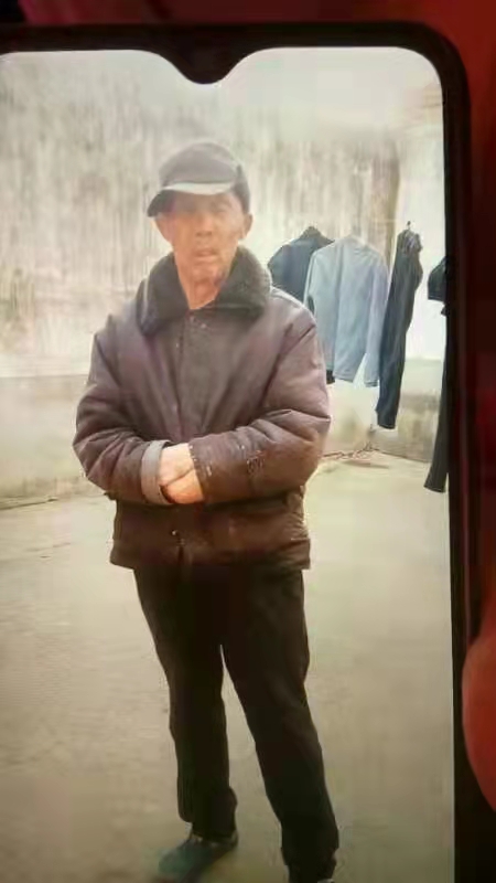 走失者照片 南阳邓州市七旬老人走失，患术后后遗...