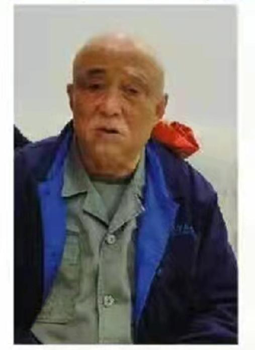 走失者照片 黄石急寻：七旬老人失联，穿蓝色工作...