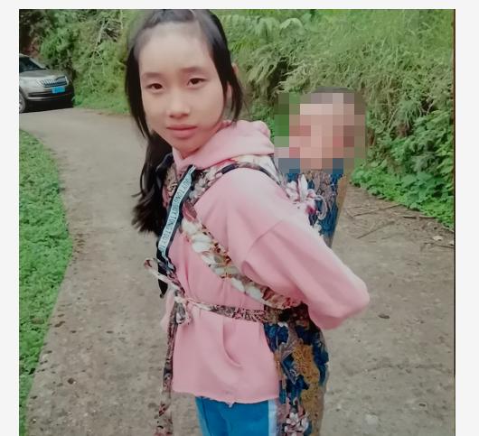 走失者照片 六盘水盘州急寻：13岁女孩失联，穿...