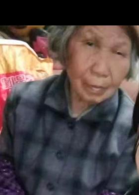 走失者照片 急寻！贺州八旬老太走失，戴灰色帽子...