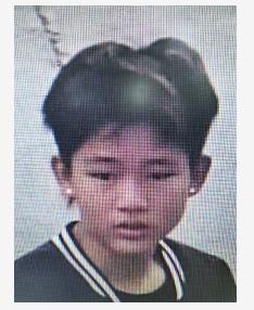 走失者照片 东莞急寻：13岁男生失联，高约1米...